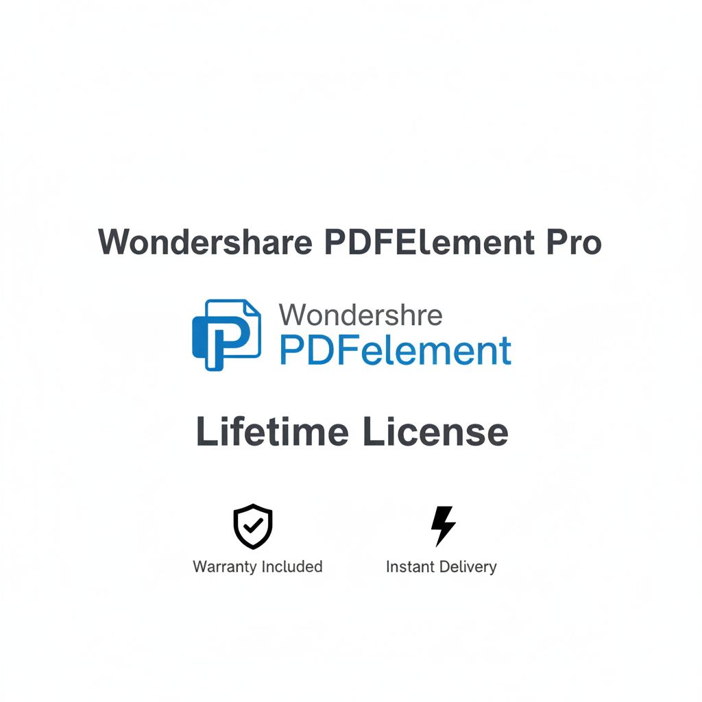 Wondershare PDFelement Pro – Lifetime License