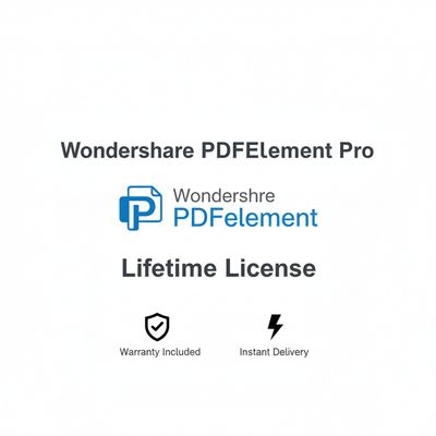Wondershare PDFelement Pro – Lifetime License