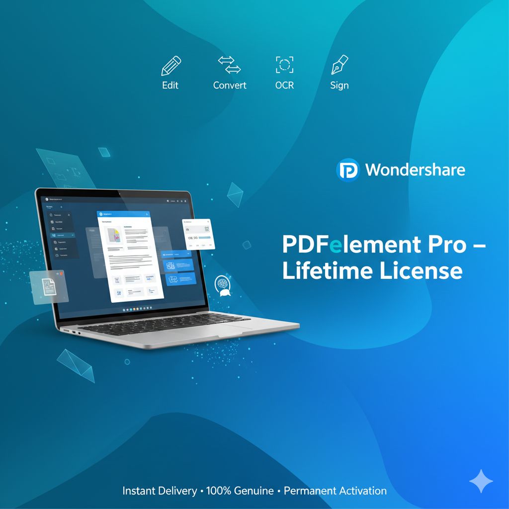 Wondershare PDFelement Pro – Lifetime License