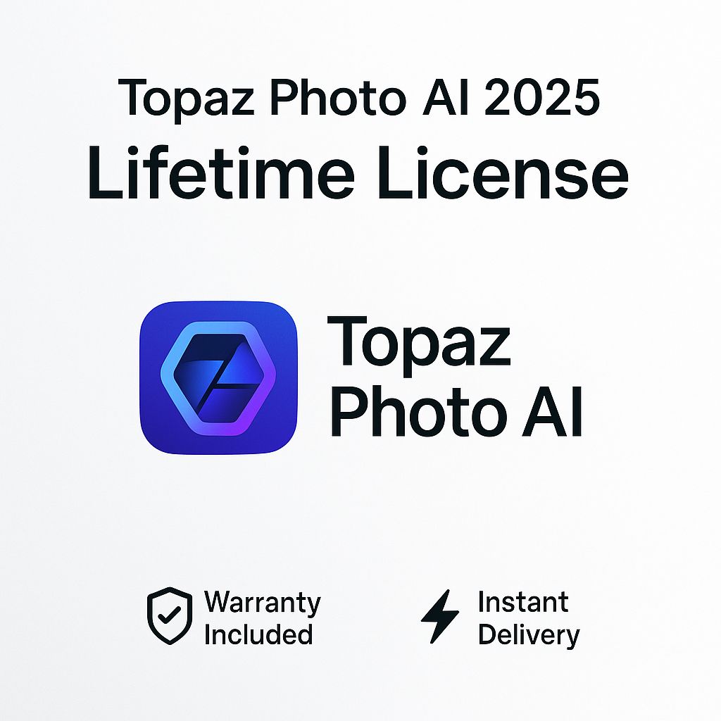 Topaz Photo AI – Lifetime License