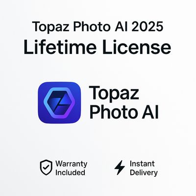 Topaz Photo AI – Lifetime License