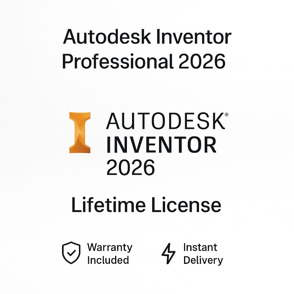 Autodesk Inventor Professional 2026 – Lifetime License