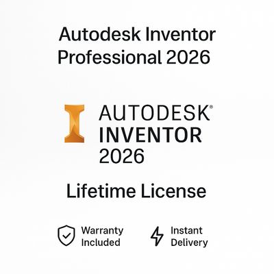Autodesk Inventor Professional 2026 – Lifetime License