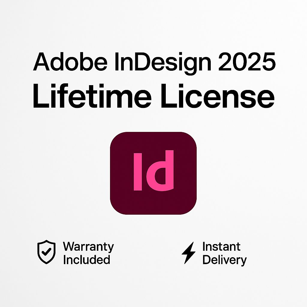 Adobe InDesign 2025 Licencia Vitalicia