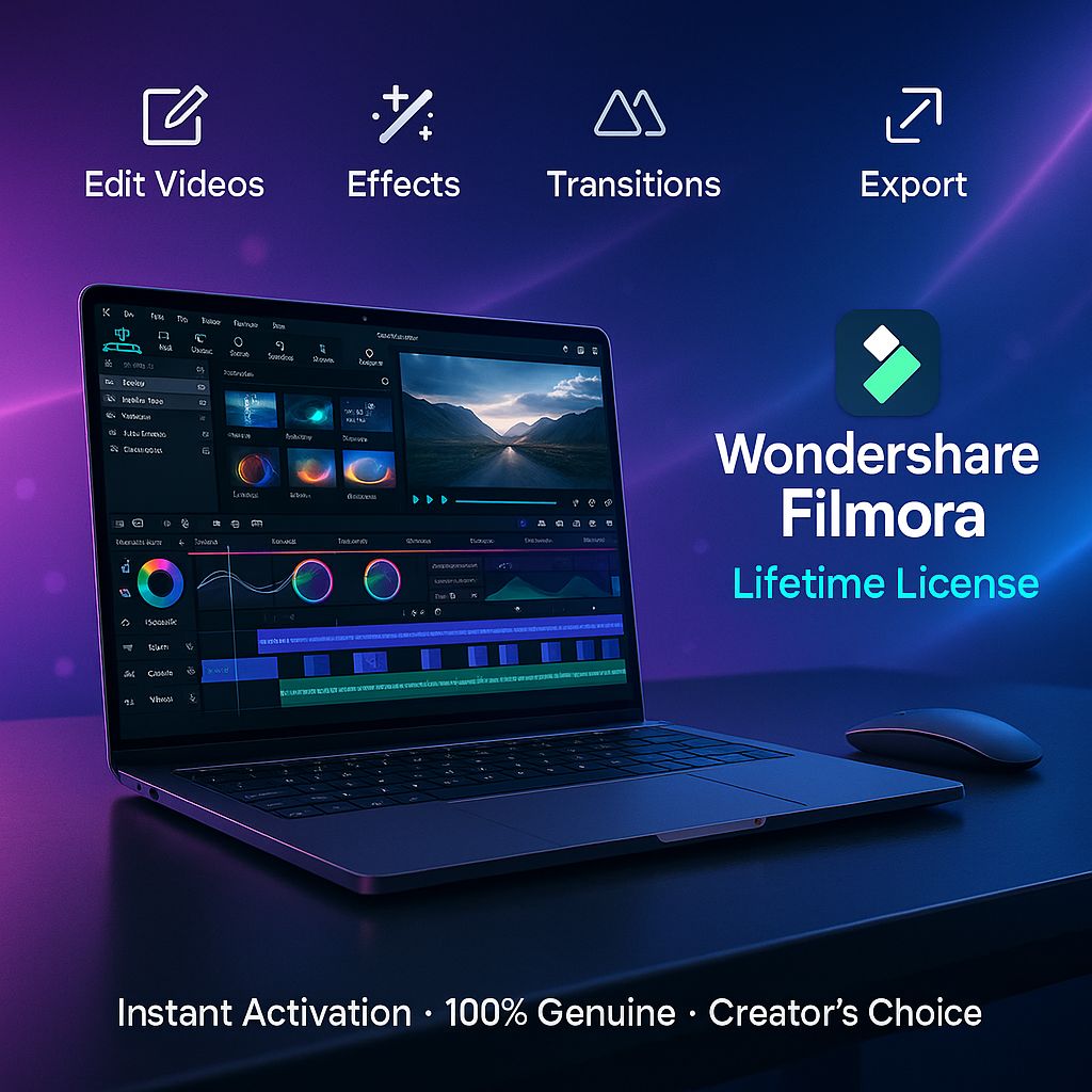 Wondershare Filmora 14 Lifetime License