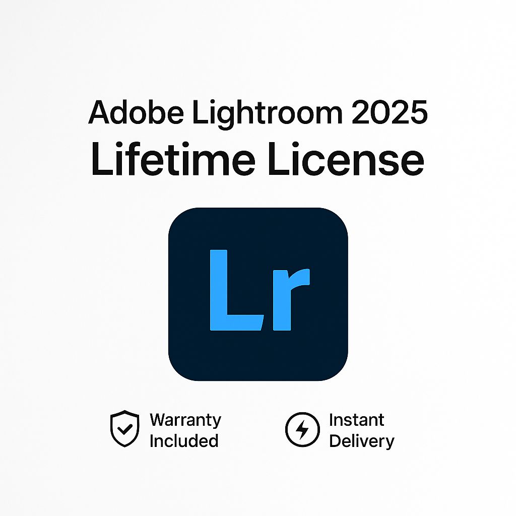 Adobe Lightroom 2025 — Lifetime License