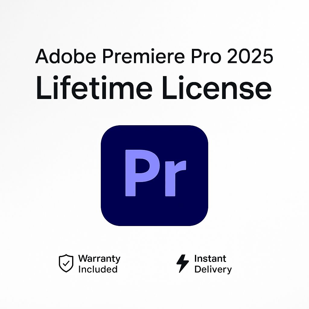 Adobe Premiere Pro 2025 – Lifetime License