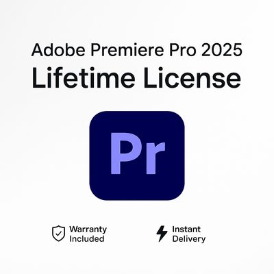 Adobe Premiere Pro 2025 – Lifetime License