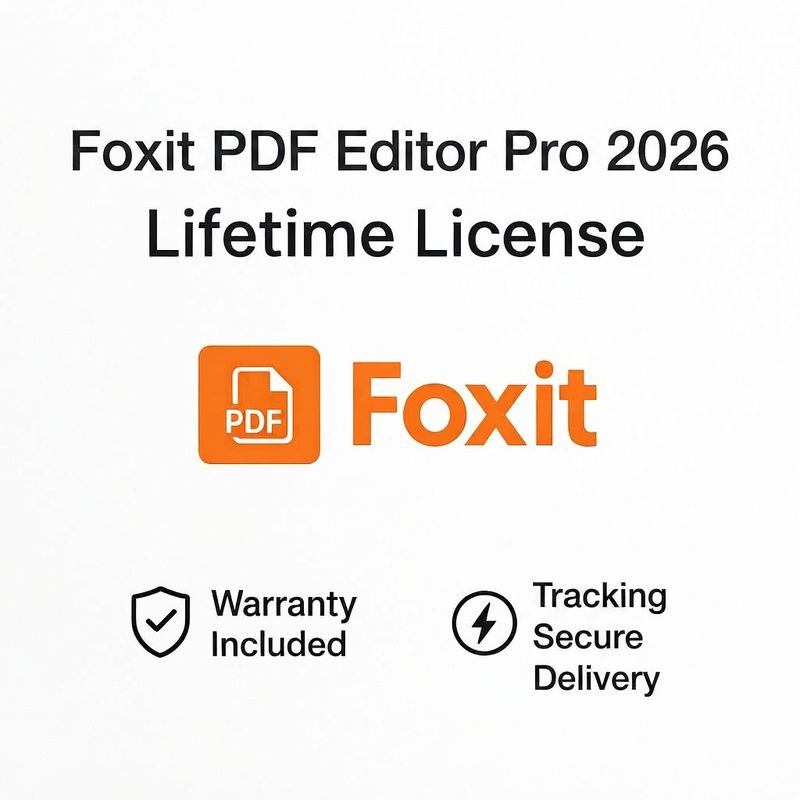 Foxit PDF Editor Pro – Lifetime License