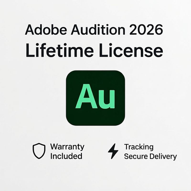Adobe Audition 2026 – Lifetime License