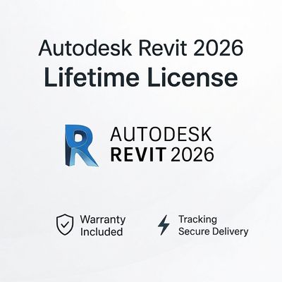Autodesk Revit 2026 – Licence à Vie pour Windows