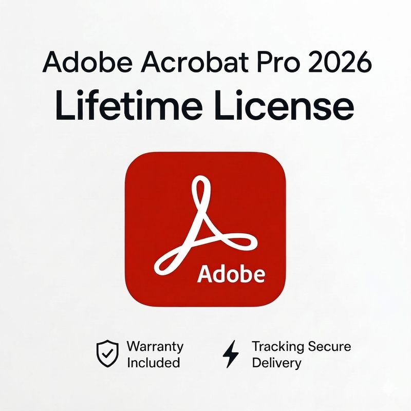 Adobe Acrobat Pro 2026 – Lifetime License