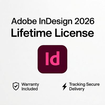 Adobe InDesign 2026 Licence à vie