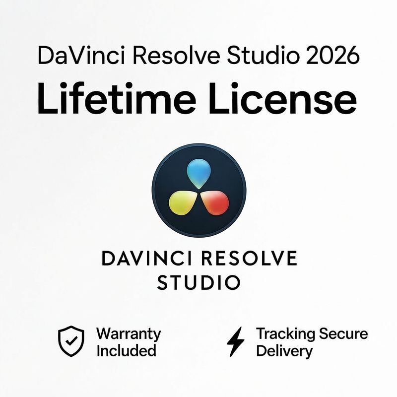 DaVinci Resolve Studio 2026 – Lifetime License