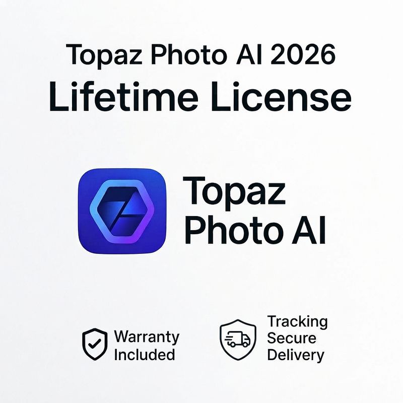 Topaz Photo AI – Lifetime License