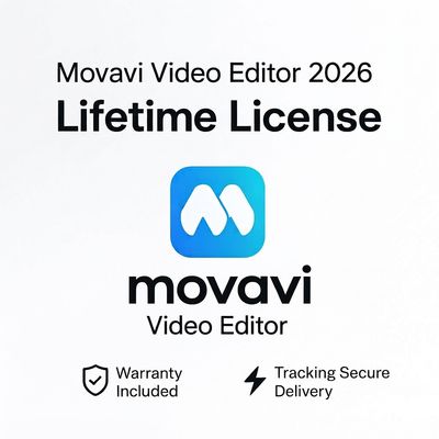 Movavi Video Editor 2026 – Licenza a Vita per PC (1 Dispositivo)
