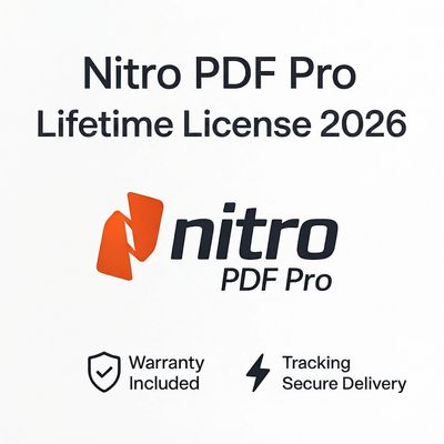 Nitro PDF Pro – Licencia Vitalicia