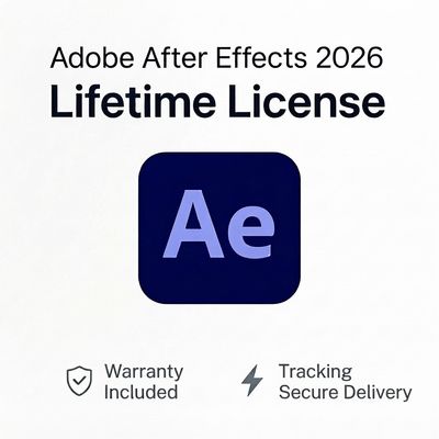Adobe After Effects 2026 – Licence à vie