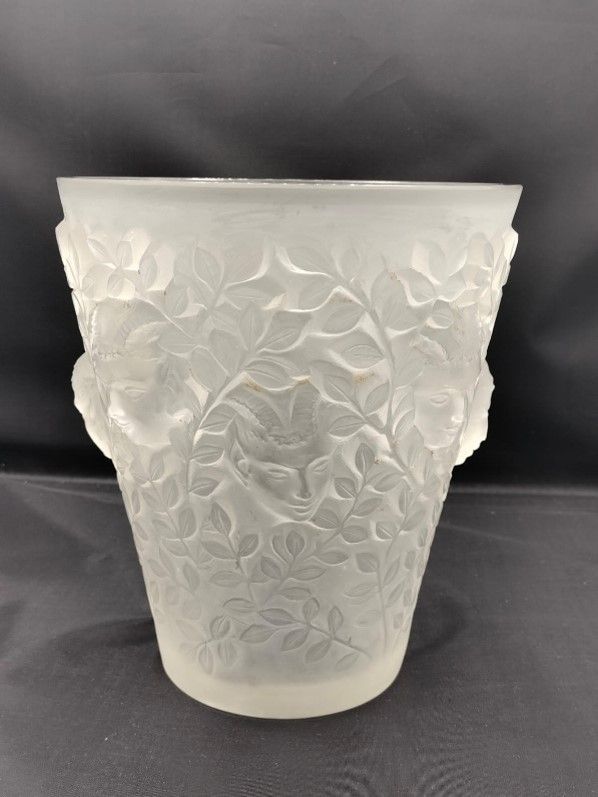 VASO RENE' LALIQUE "SILENES" 1938 CM 19