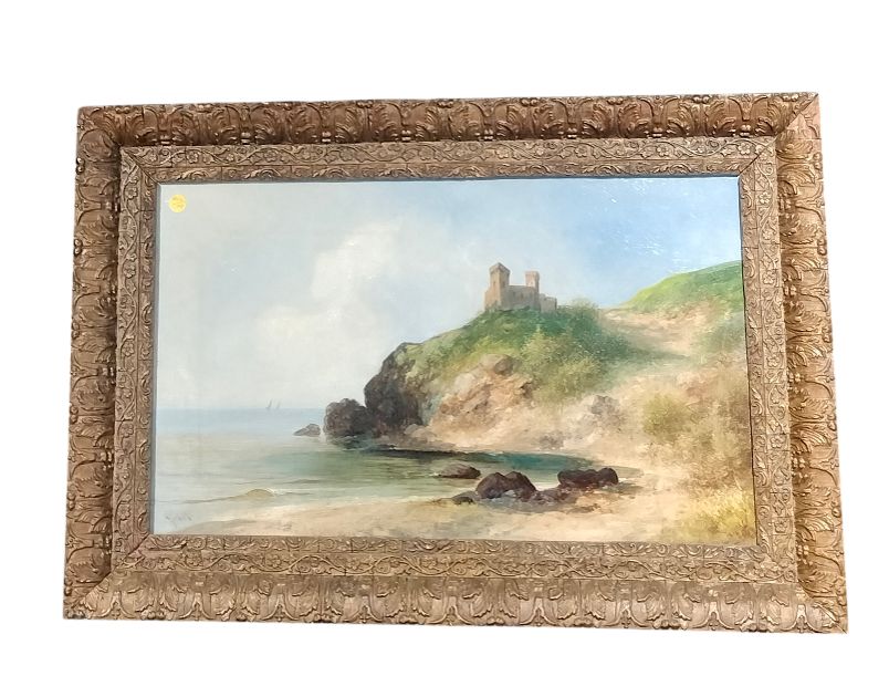 DIPINTO OLIO SU TELA VEDUTA