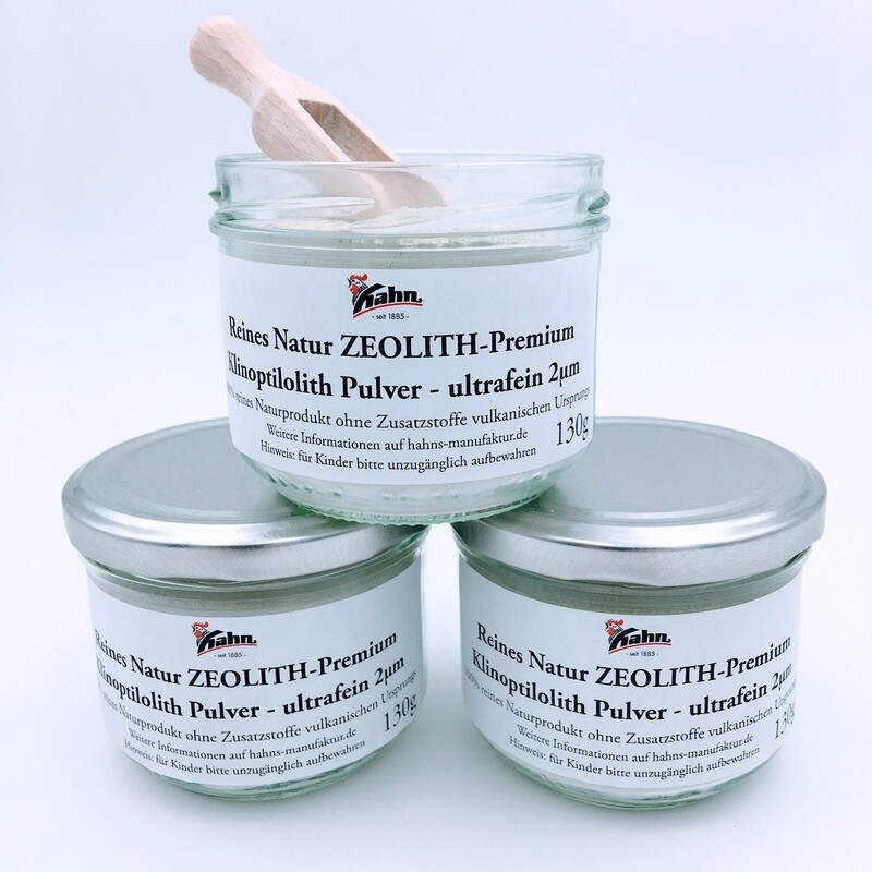 ZEOLITH PREMIUM - ultrafein 2µm – Meister der Entgiftung