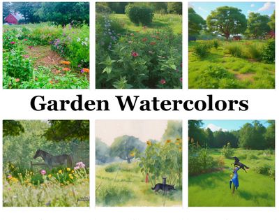 Garden Watercolors