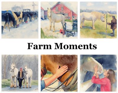 Farm Moments Watercolors