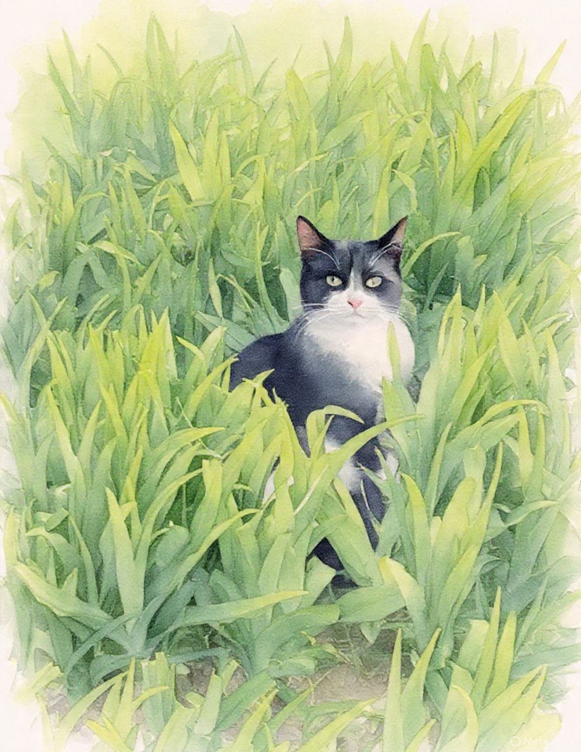 Scooter In The Grass