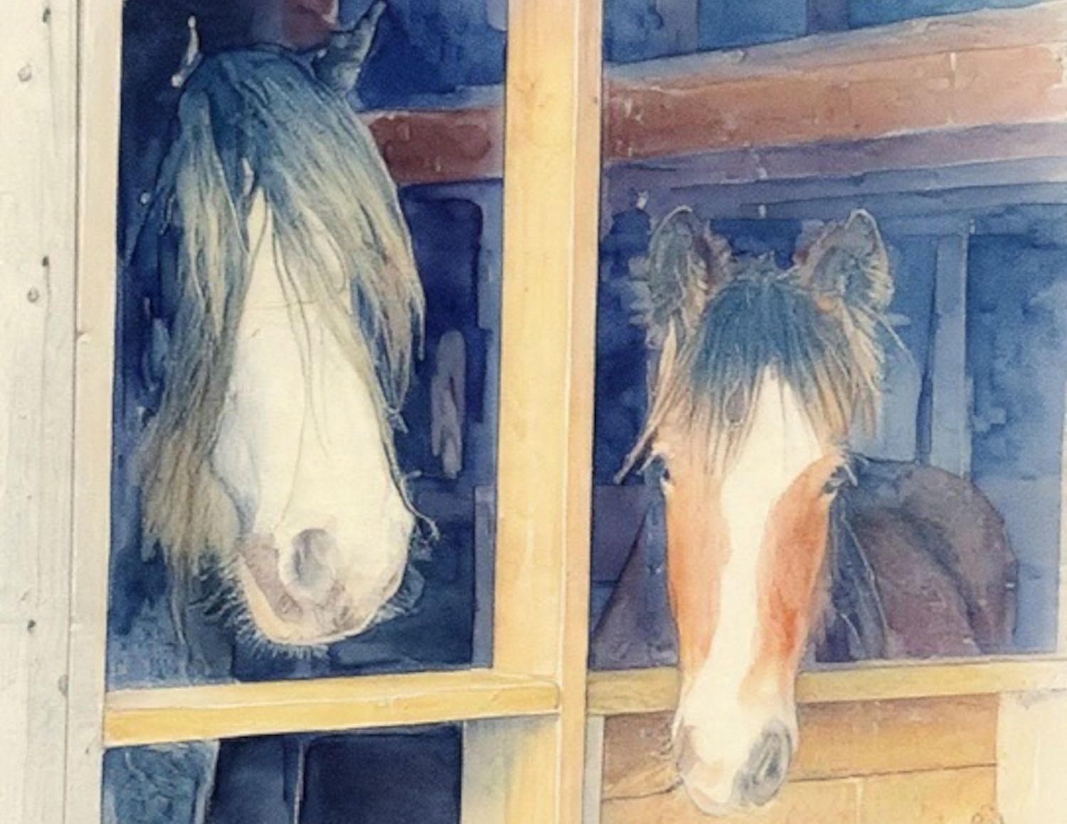 Blue and Baby Elspeth