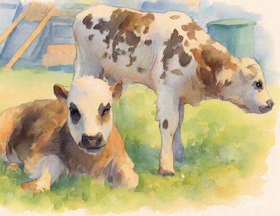 Normande Calves