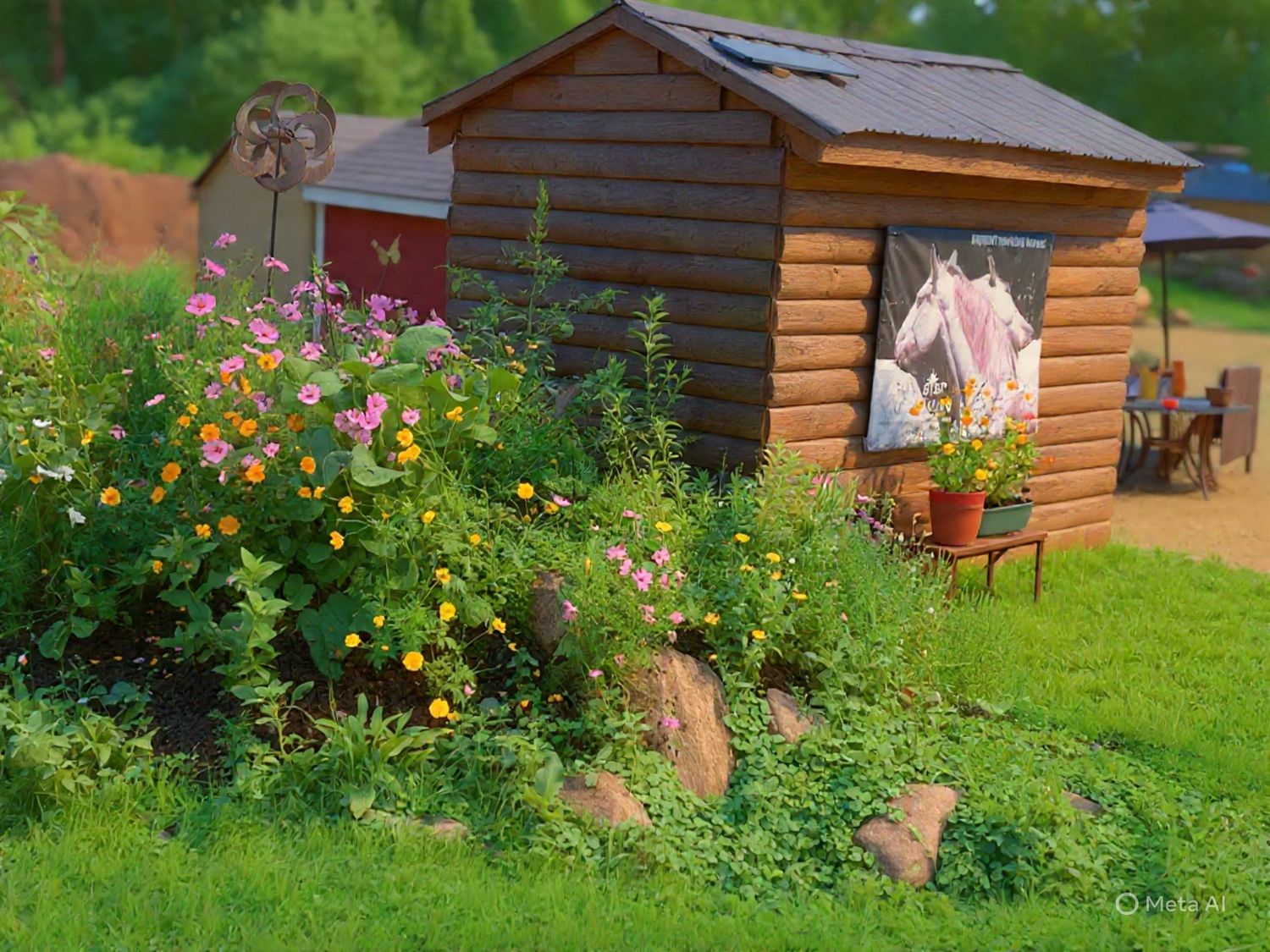 Tack Shed Flowers