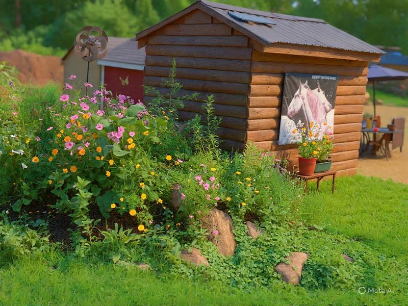 Tack Shed Flowers