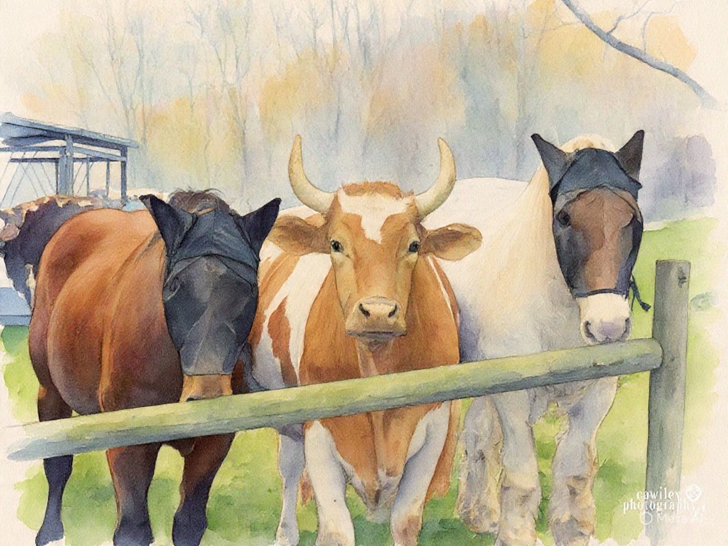 Sarge, George, and Thunder