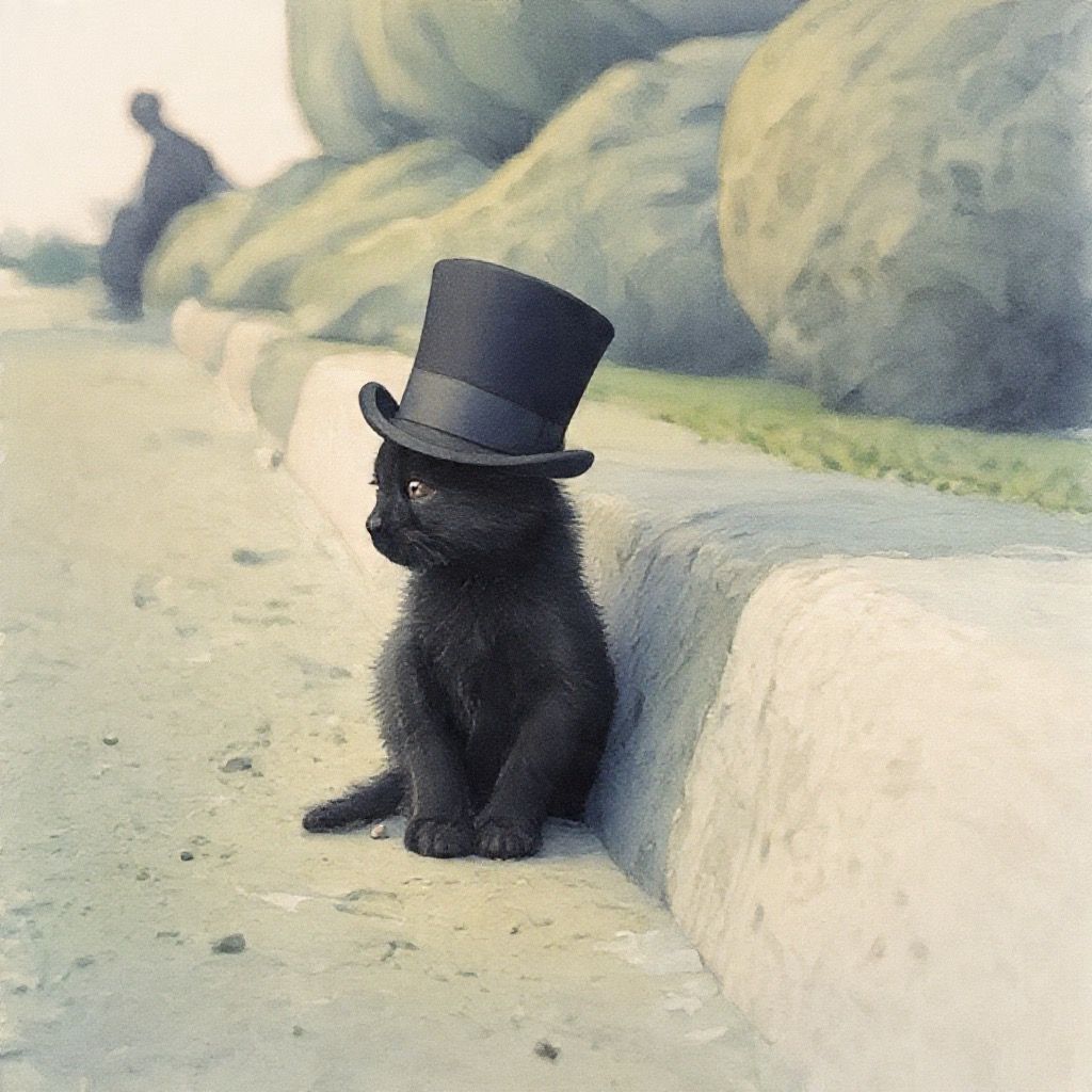 Top Hat Cat