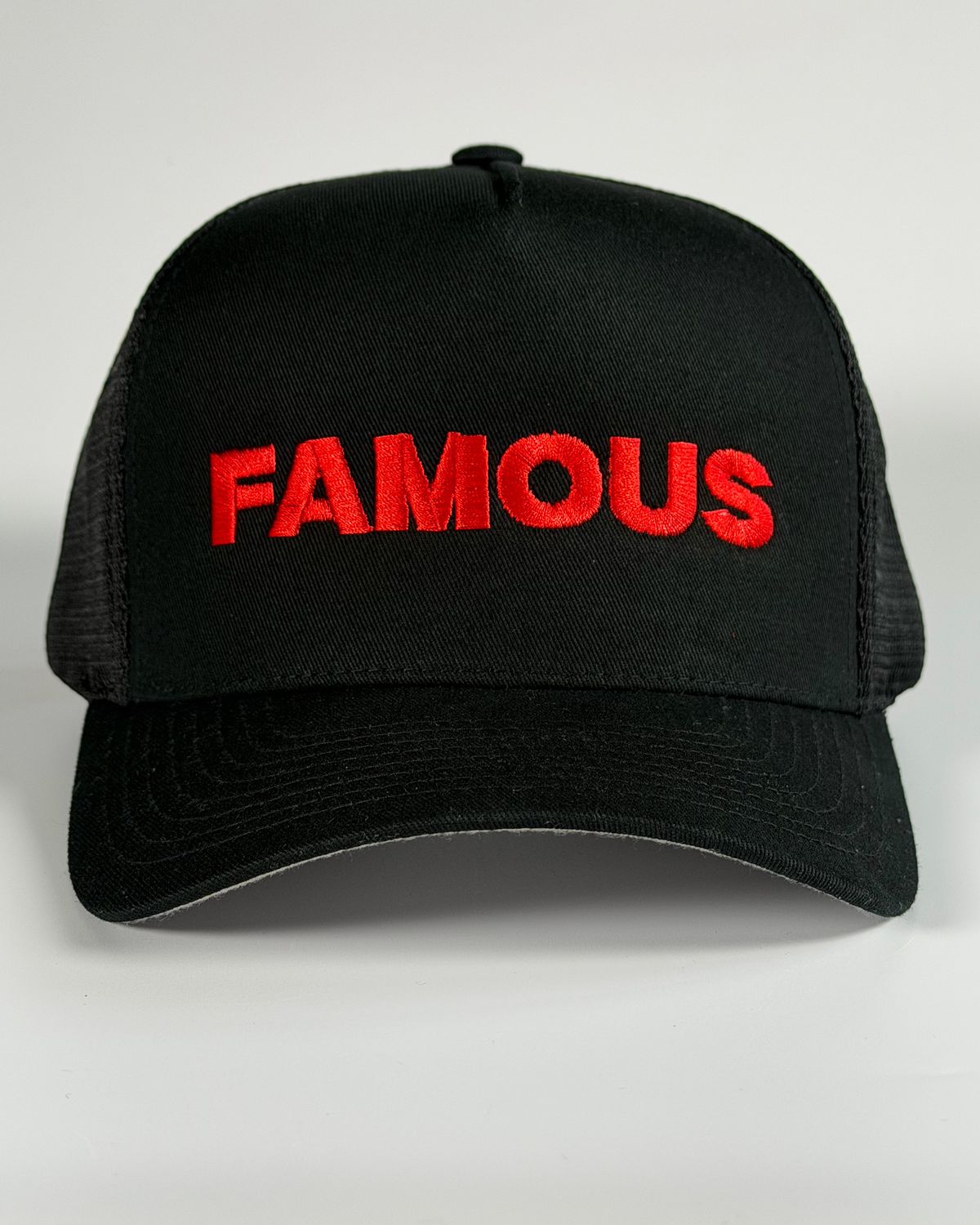 Famous Mesh-back Trucker Hat