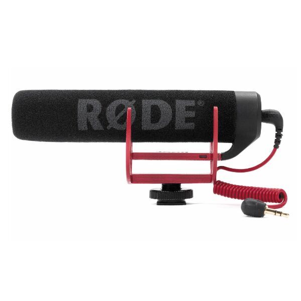Rode VIDEOMIC GO Camera-Mount Lightweight Directional Microphone