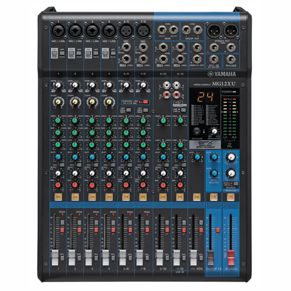Yamaha MG12XU 12-channel Mixer with USB and Effects