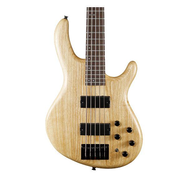Cort ACTION DLX V AS 5-String Bass Guitar - Open Pore Natural