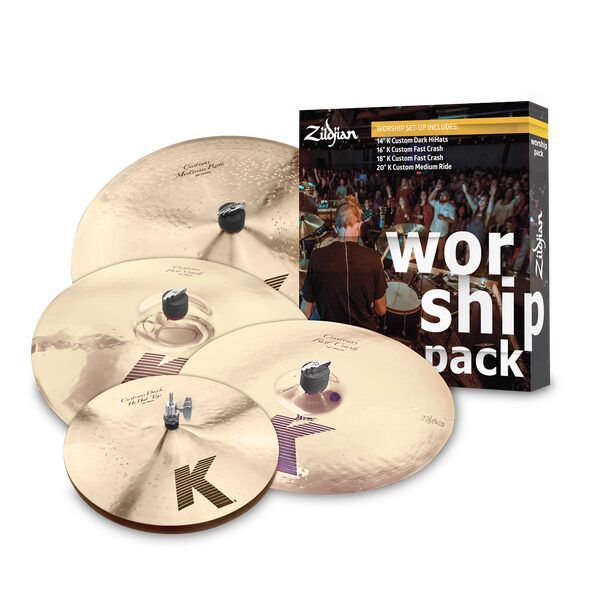 Zildjian K Custom Worship Cymbal Set - Worship Pack