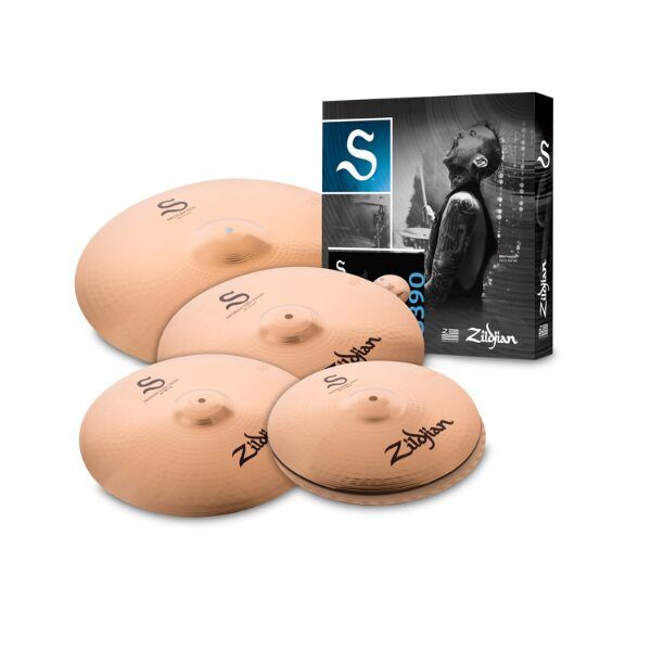 Zildjian S Series Performer 4-piece Cymbal Set - S390