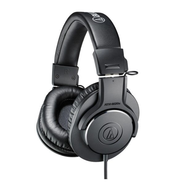 Audio-Technica ATH-M20x Closed-back Monitoring Headphones
