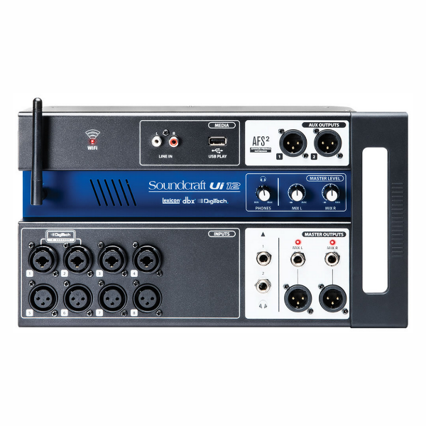 Soundcraft Ui12 Remote-Controlled Digital Mixer