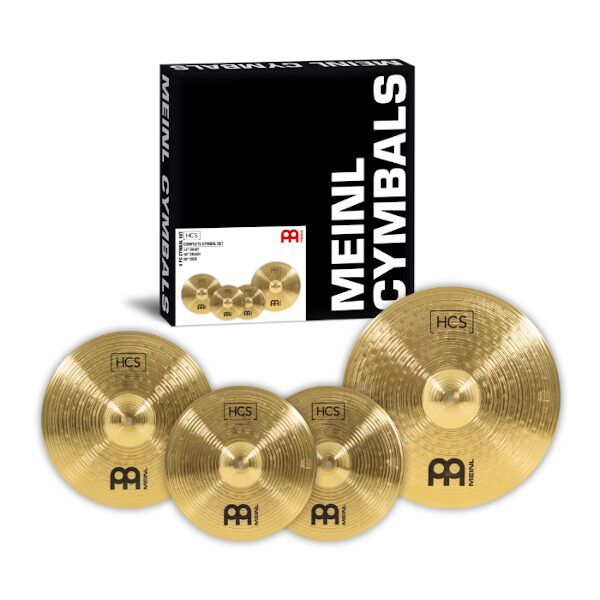Meinl Cymbals HCS Basic Cymbal Set - 4-piece