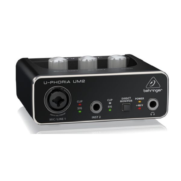 Behringer U-Phoria UM2 USB Audio Interface