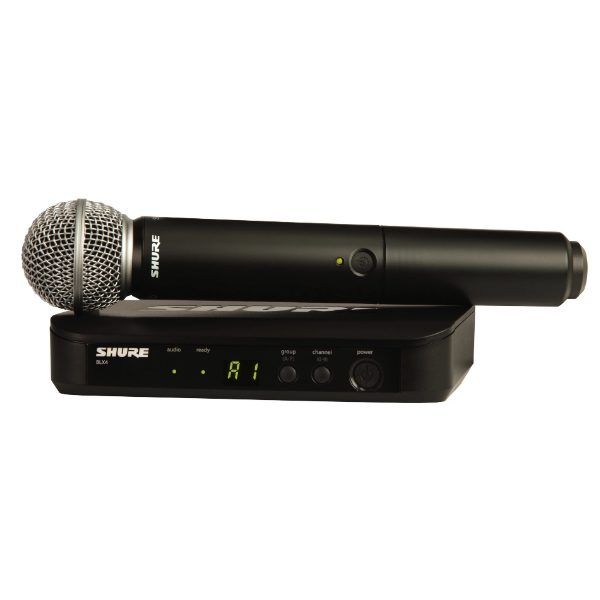 Shure BLX24/SM58 Wireless Handheld Microphone System