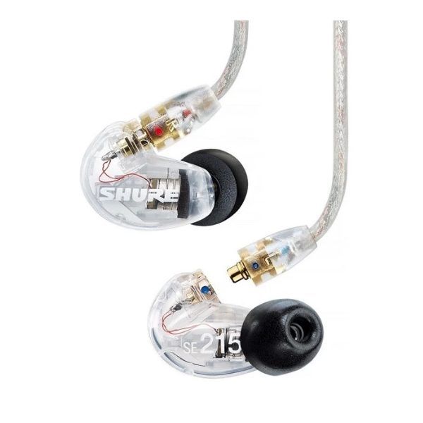 Shure SE215 Sound Isolating Earphones - Clear