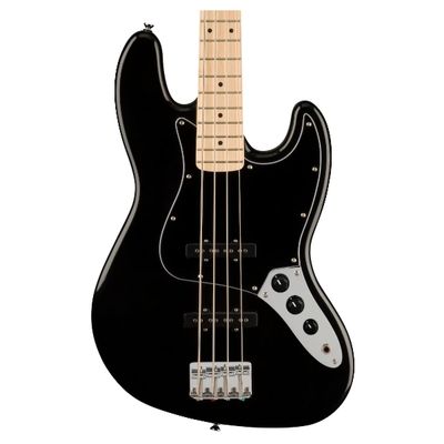 Fender Squier Affinity Series Jazz Bass - Black with Maple Fingerboard