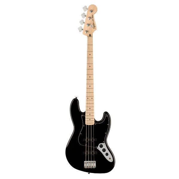Fender Squier Affinity Series Jazz Bass - Black with Maple Fingerboard