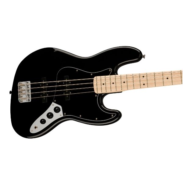 Fender Squier Affinity Series Jazz Bass - Black with Maple Fingerboard