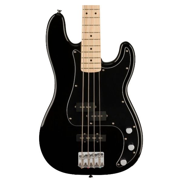 Fender Squier Affinity Series Precision Bass - Black with Maple Fingerboard